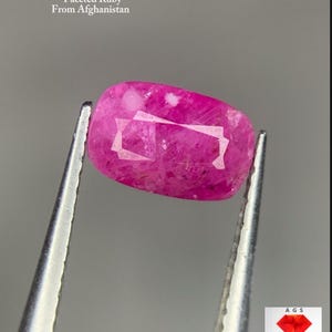 Elegant Simplicity: A 1.21 ct Faceted Afghan Ruby (7.33 × 4.74 × 3.17 mm)
