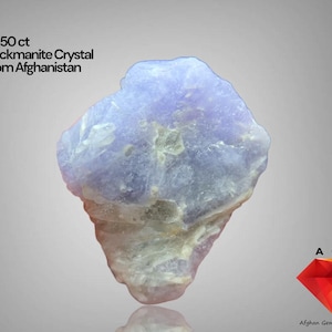 25.50 ct Afghan Hackmanite Crystal with Balanced Proportions and Rare Light-Responsive Color Shift