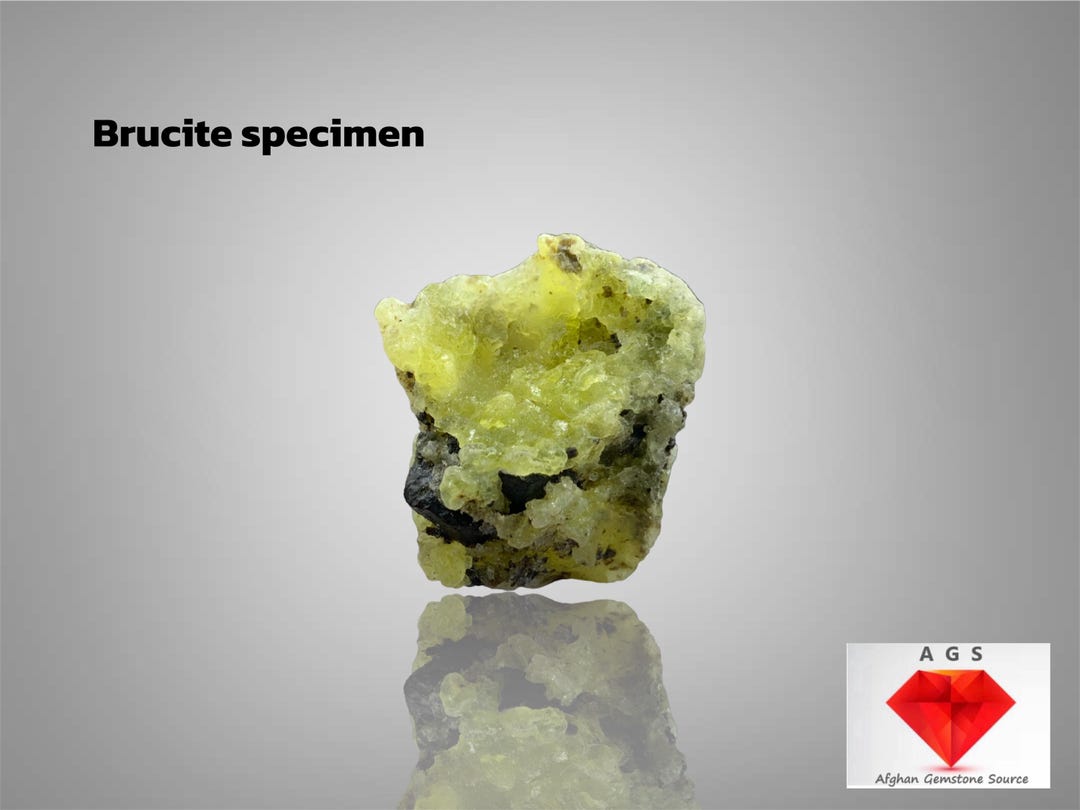 Rare 75 Ct Brucite Specimen From Balochistan, Pakistan - Etsy