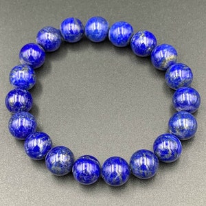 180ct Bracelet of Lapis Lazuli by Afghan Gemstone Source
