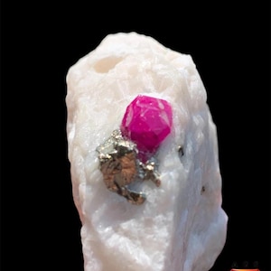 297 ct Pyrite Combined Ruby Specimen from Afghanistan