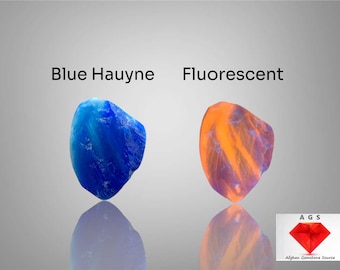 Most Rare 8.90 ct Blue Hauyne Specimen from Badakhshan, Afghanistan