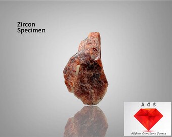 レッドジルコン結晶標本：天然宝石、パキスタン産（30g） - Etsy 日本