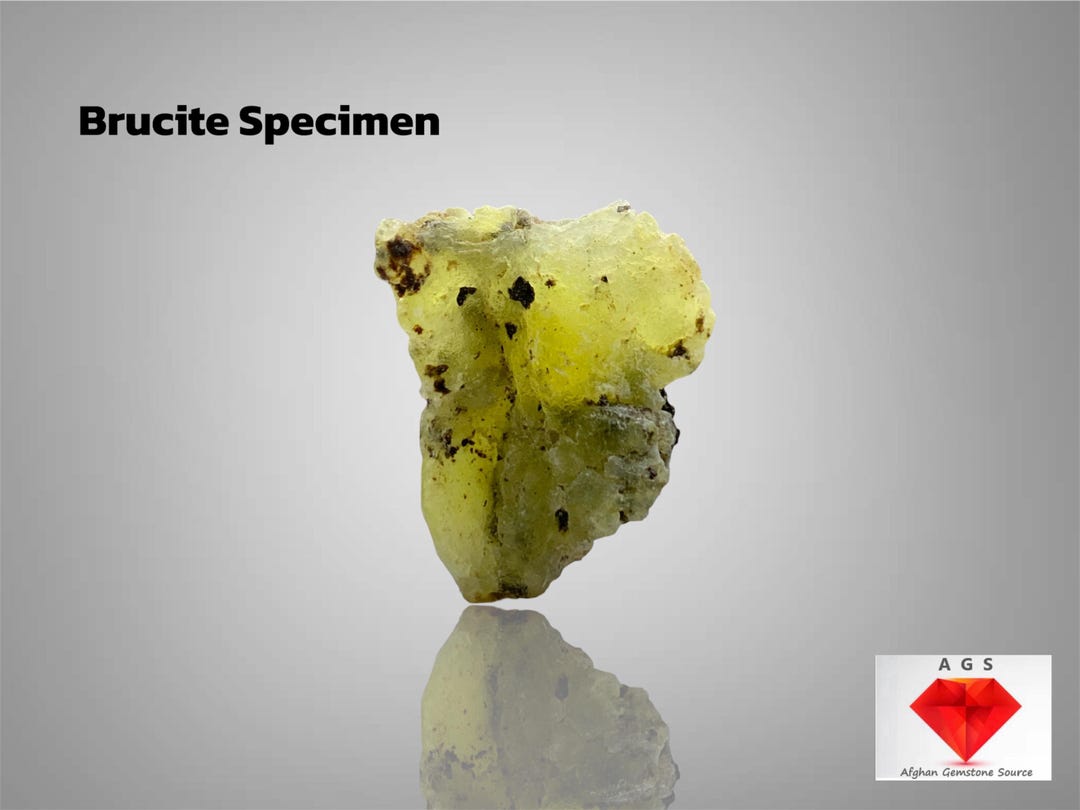 Rare 24 Ct Brucite Specimen From Balochistan, Pakistan - Etsy