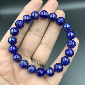 160ct Bracelet of Lapis Lazuli by Afghan Gemstone Source