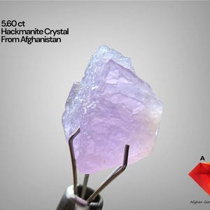 5.60 ct Afghan Hackmanite Crystal – Compact Natural Crystal with Balanced Geometry