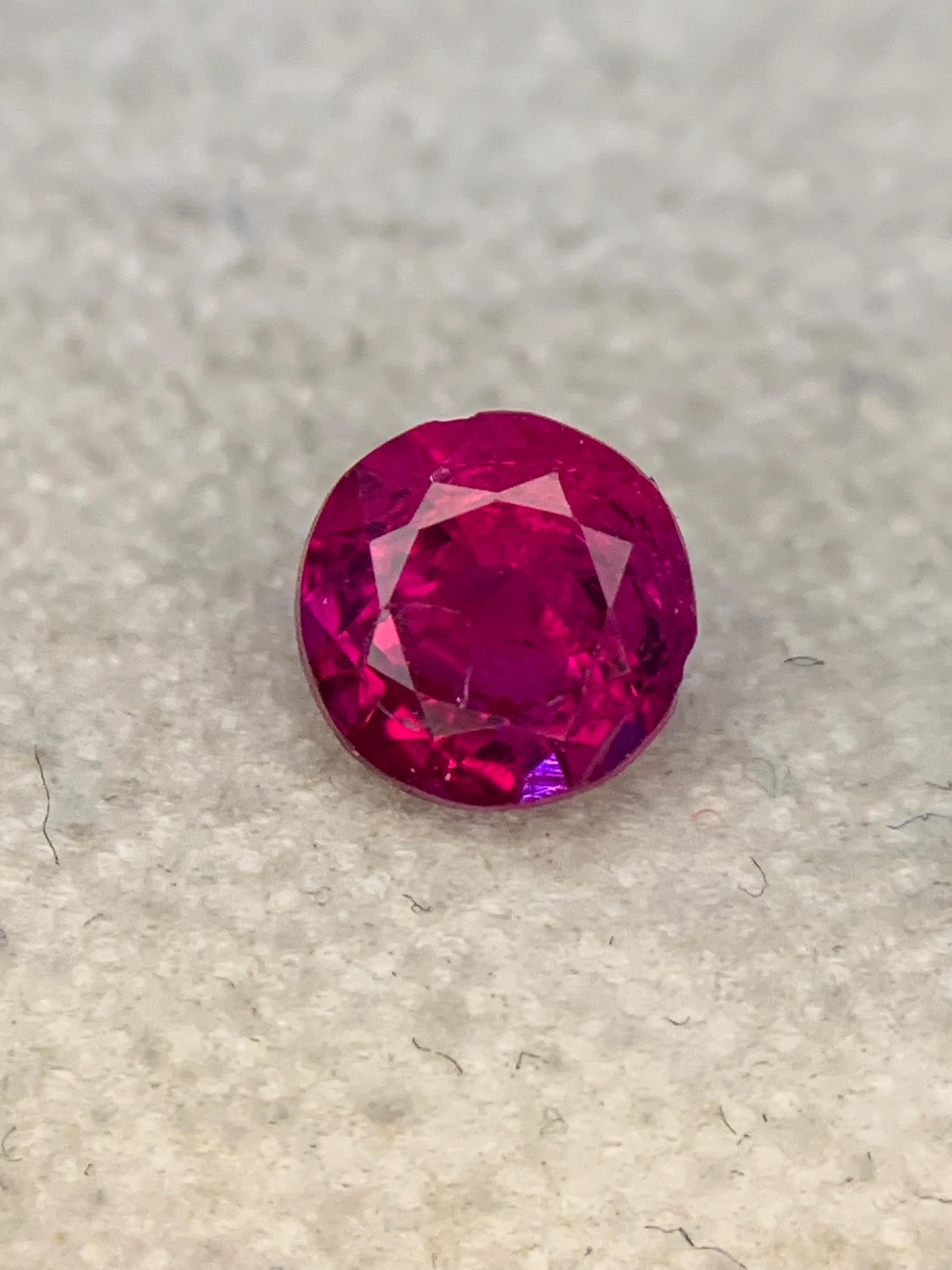 0.68 Ct Ruby From Afghanistan, Jegdalek Mine - Etsy