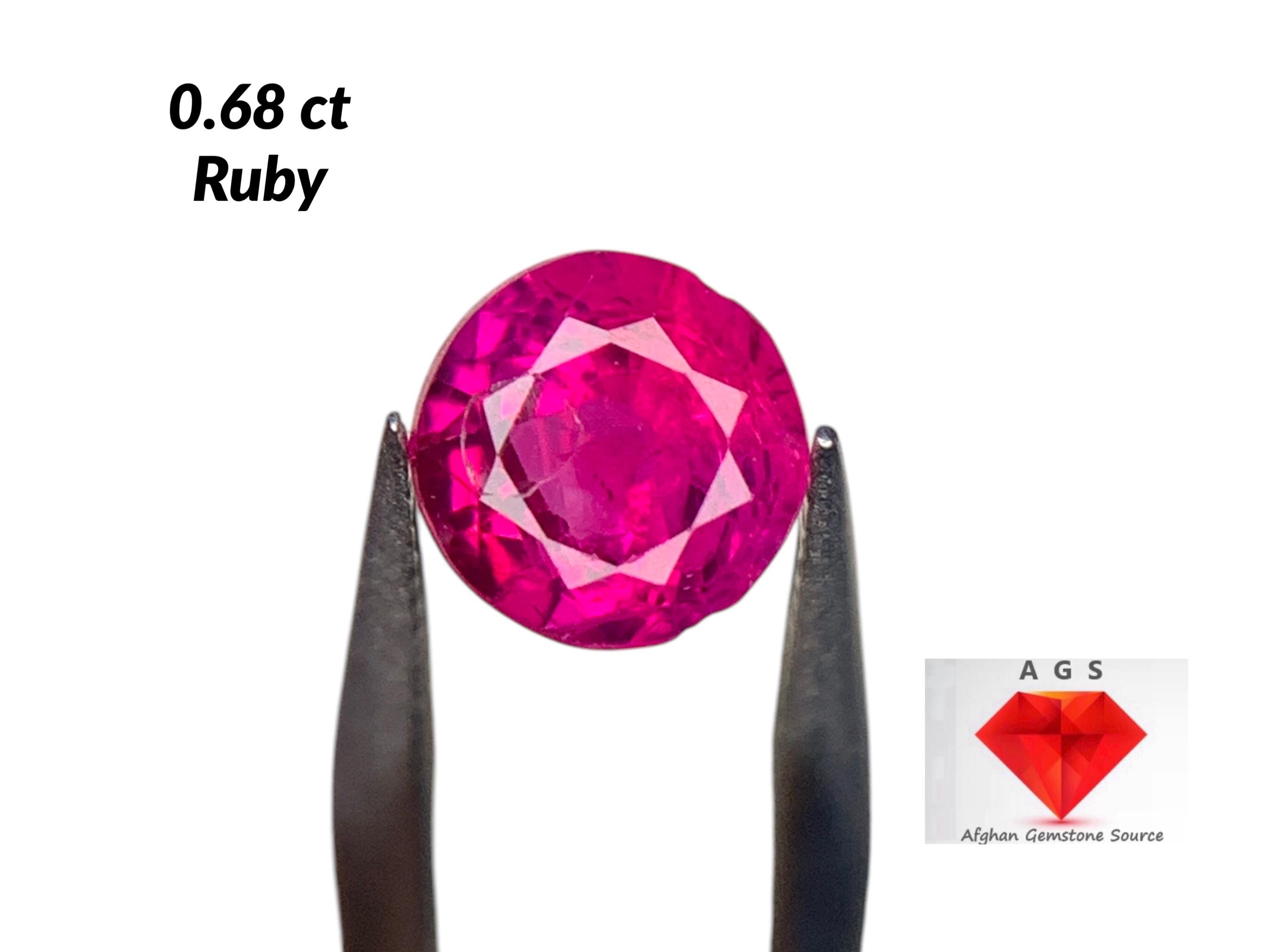 0.68 Ct Ruby From Afghanistan, Jegdalek Mine - Etsy 0.68 Ct Ruby From Afghanistan, Jegdalek Mine - Etsy
