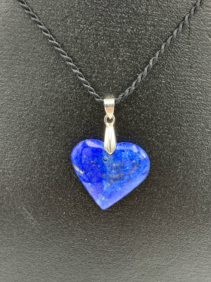 Pendentif homme ou femme Lapis Lazuli - Très belle qualité afghane - N