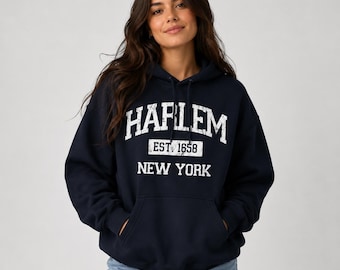 Harlem Est. 1658 Vintage Collegiate T-Shirt, Sweatshirt, Hoodie