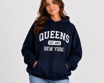 Queens Est. 1683 Vintage Collegiate T-Shirt, Sweatshirt, Hoodie