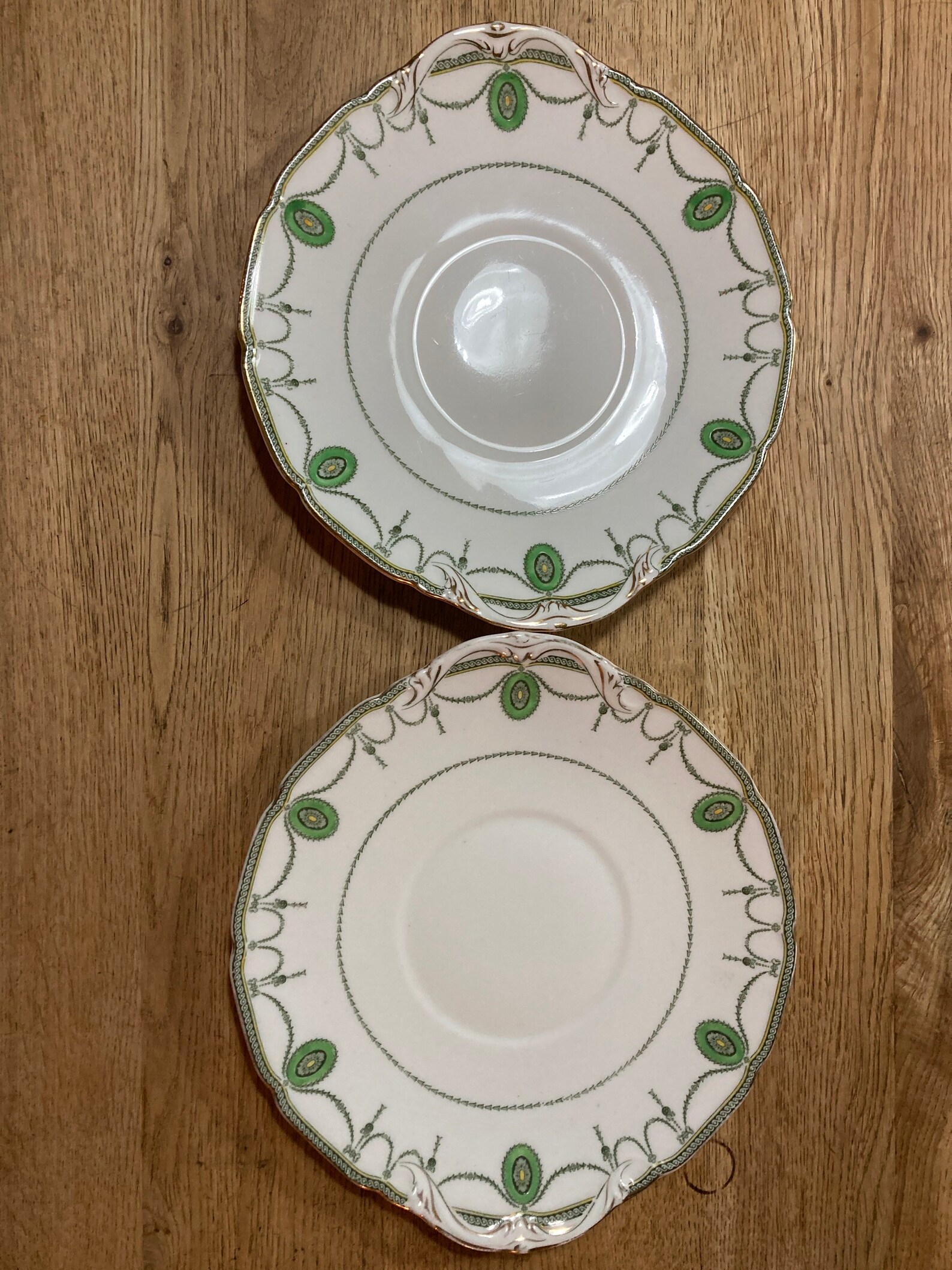Royal Doulton Countess Green Cake / Sandwich Plate Ra Number | Etsy