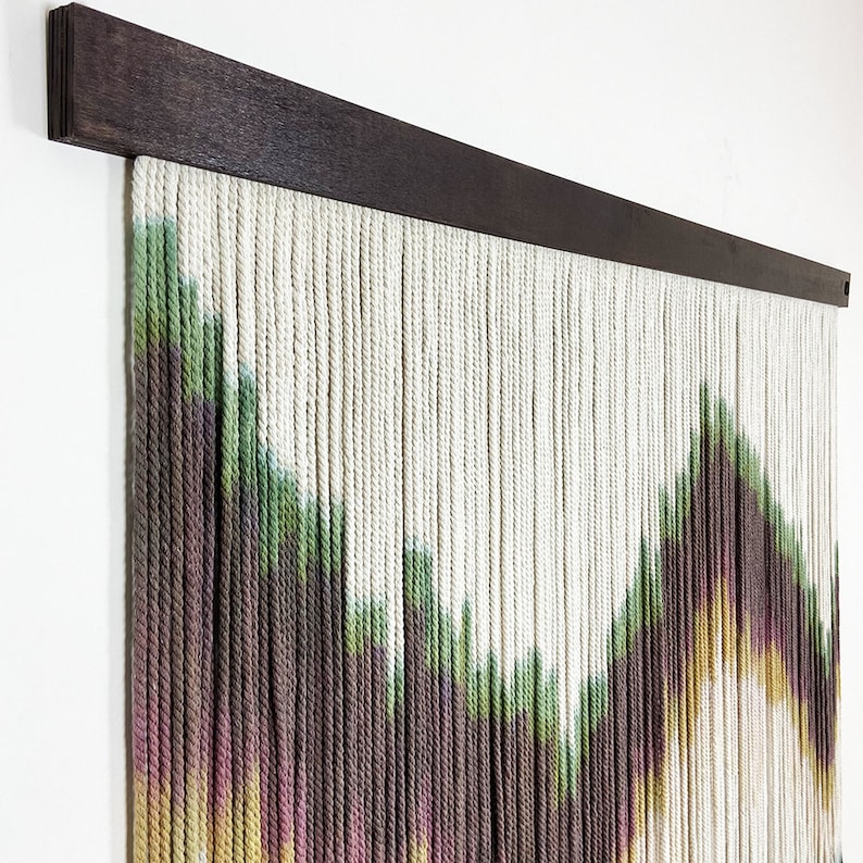 Fiber Wall Art Handmade Rope Modern Tapestry Hanging Wall Etsy