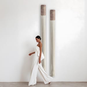 Acoustic Panel Art: Handmade Fiber Wall Hanging Set