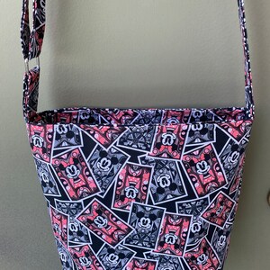 Cards of Mickey & Minnie- Crossbody Bag