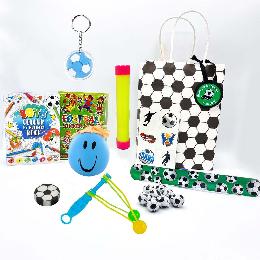 Pre Filled Children Football Birthday Party Goody Bags With - Etsy