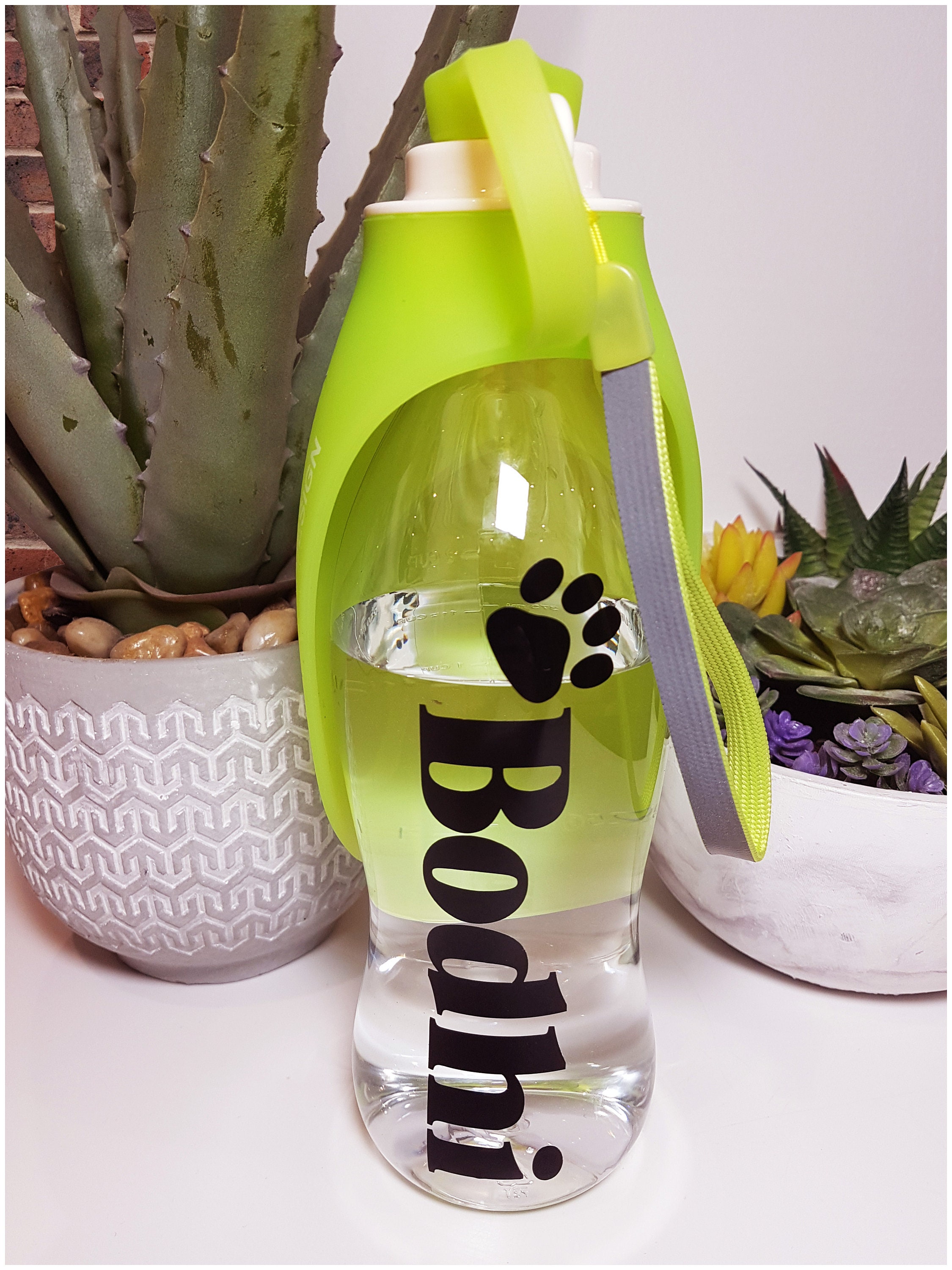 Personalised Dog Water Bottle Travel Water Bottle for Dogs Etsy