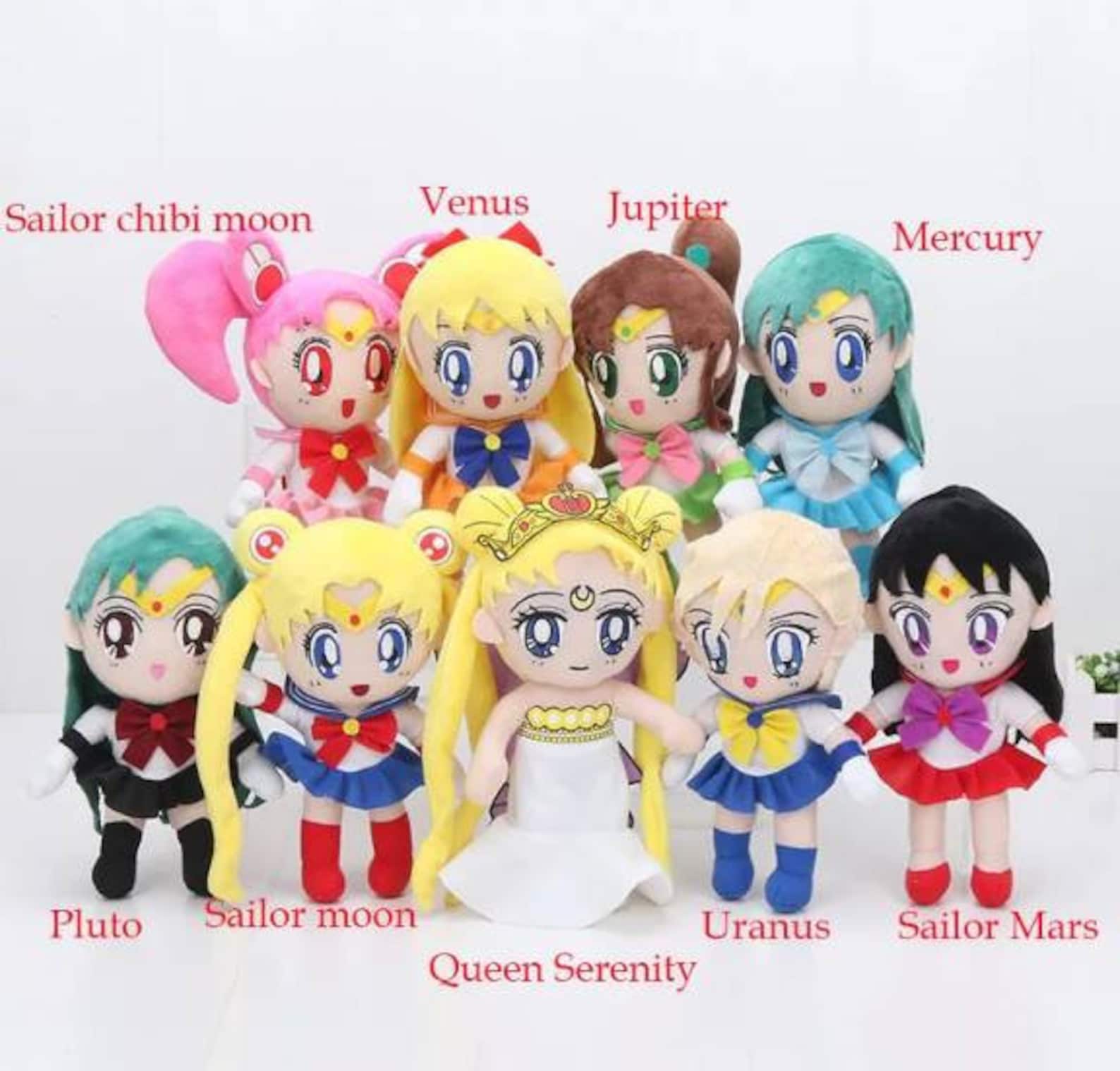 Sailor Moon Handmade Plush Cute Anime Sailor Moon Plushie | Etsy