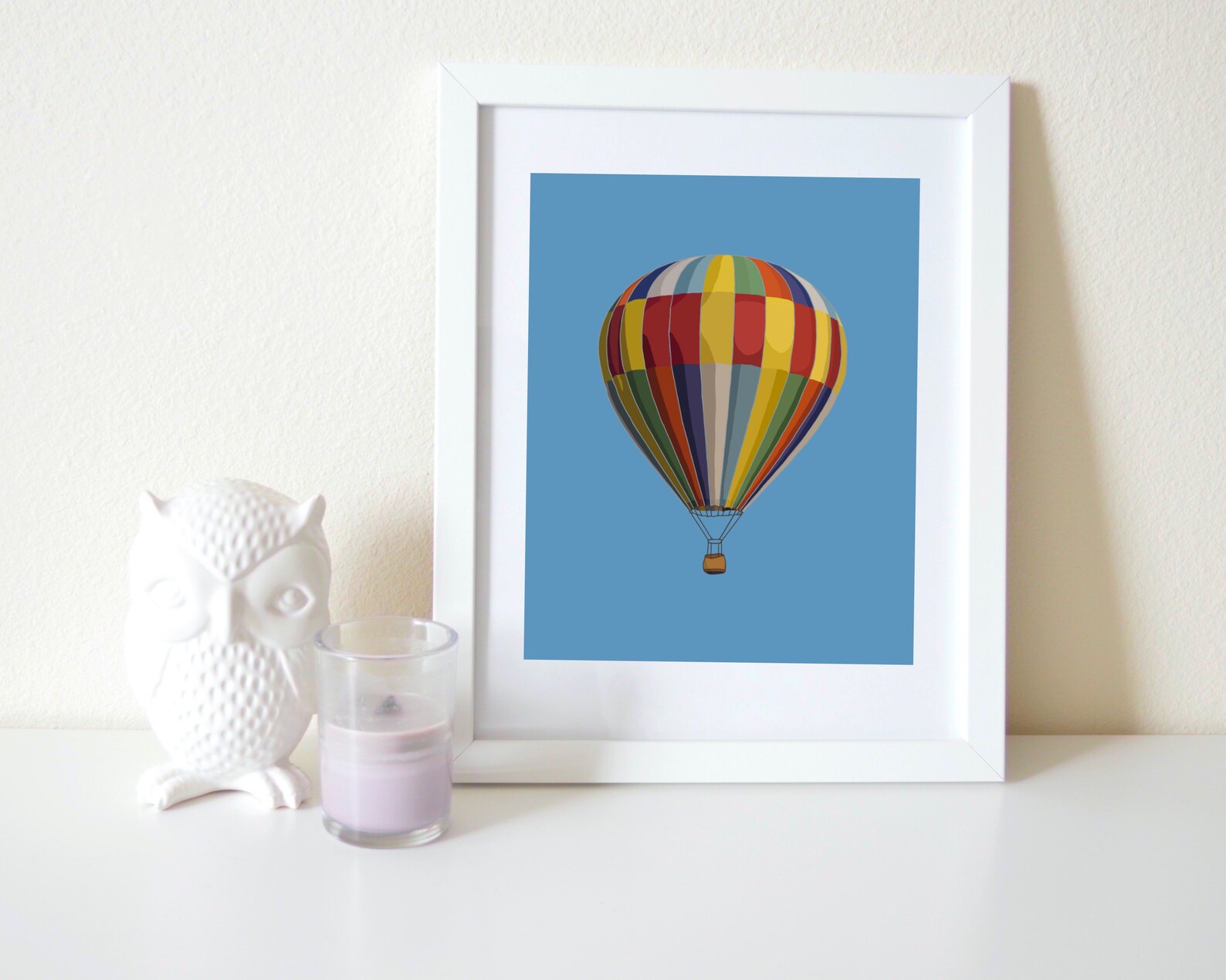 Hot Air Balloon Wall Art Print Hot Air Balloon PRINTABLE Etsy