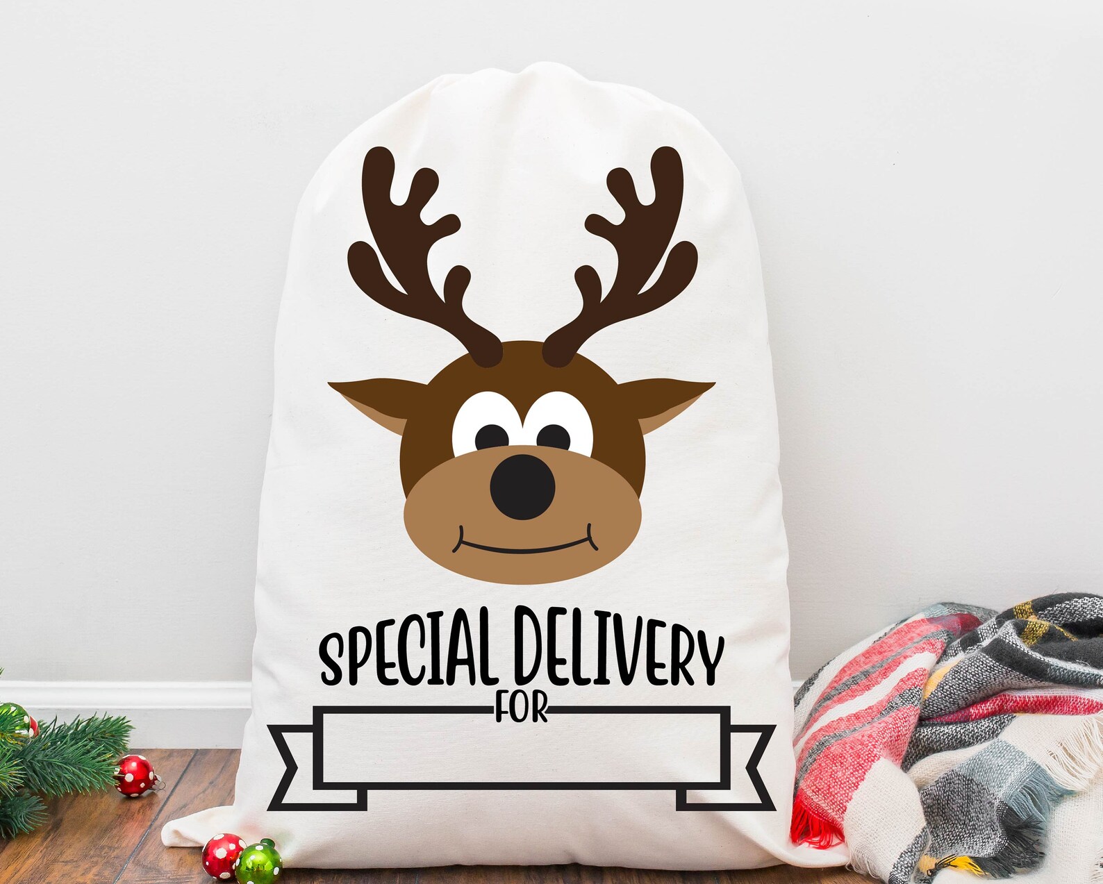 Santa Sack SVG Bundle Christmas SVG Santa SVG Reindeer | Etsy