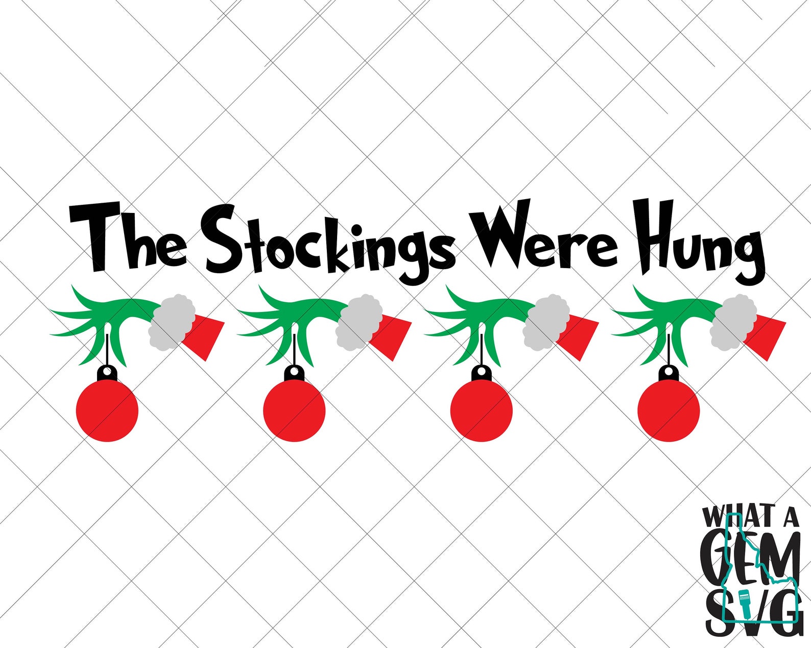 Grinch Stocking Holder SVG Grinch Svg Christmas Stocking Etsy Singapore