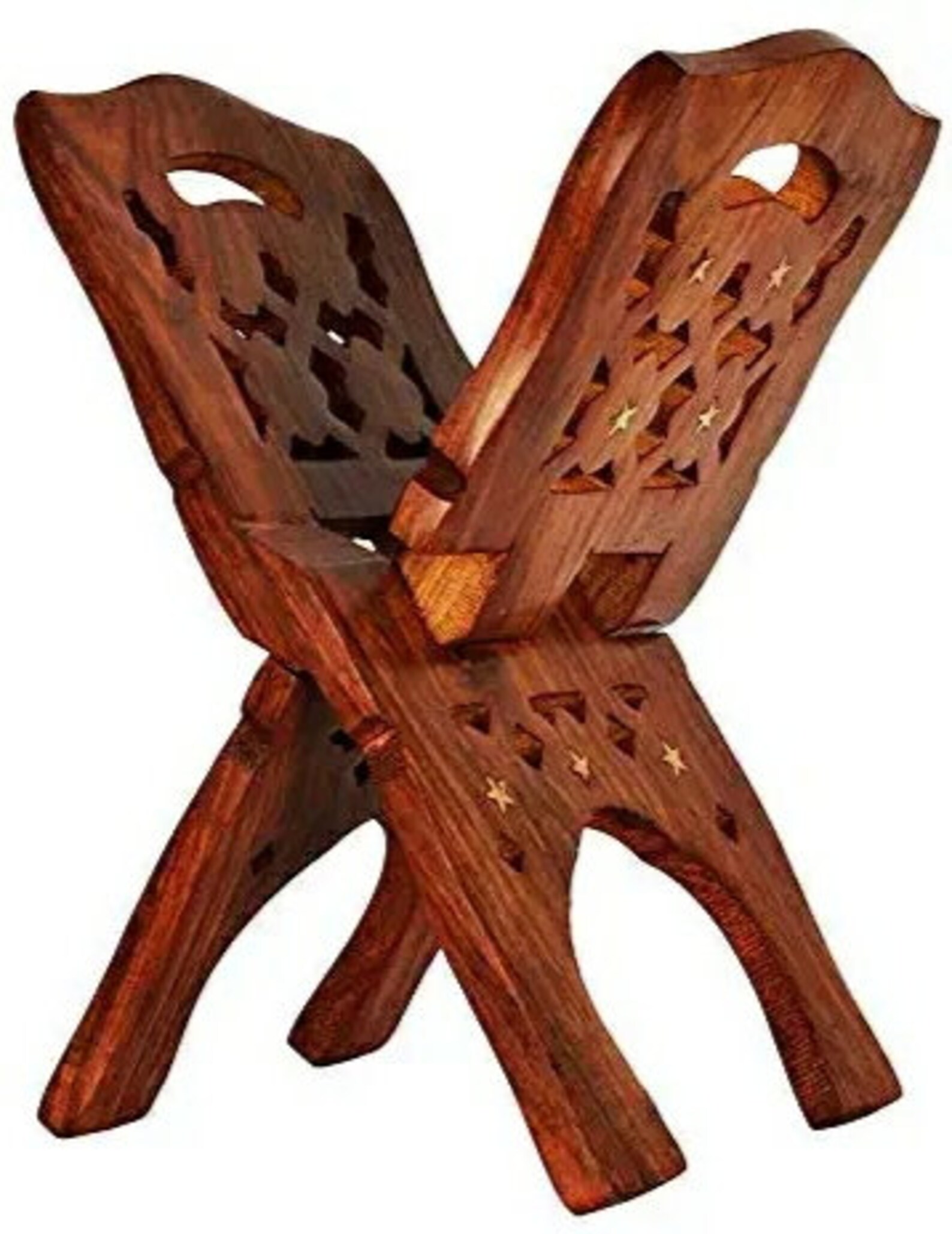 Wooden hand carved Holy Book Stand/Rehal Geeta Ramayan stand Etsy