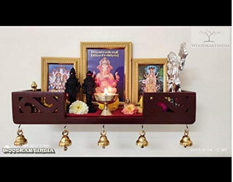 Wall Shelf/ Wall Temple God Stand/religious Living Room/ Etsy