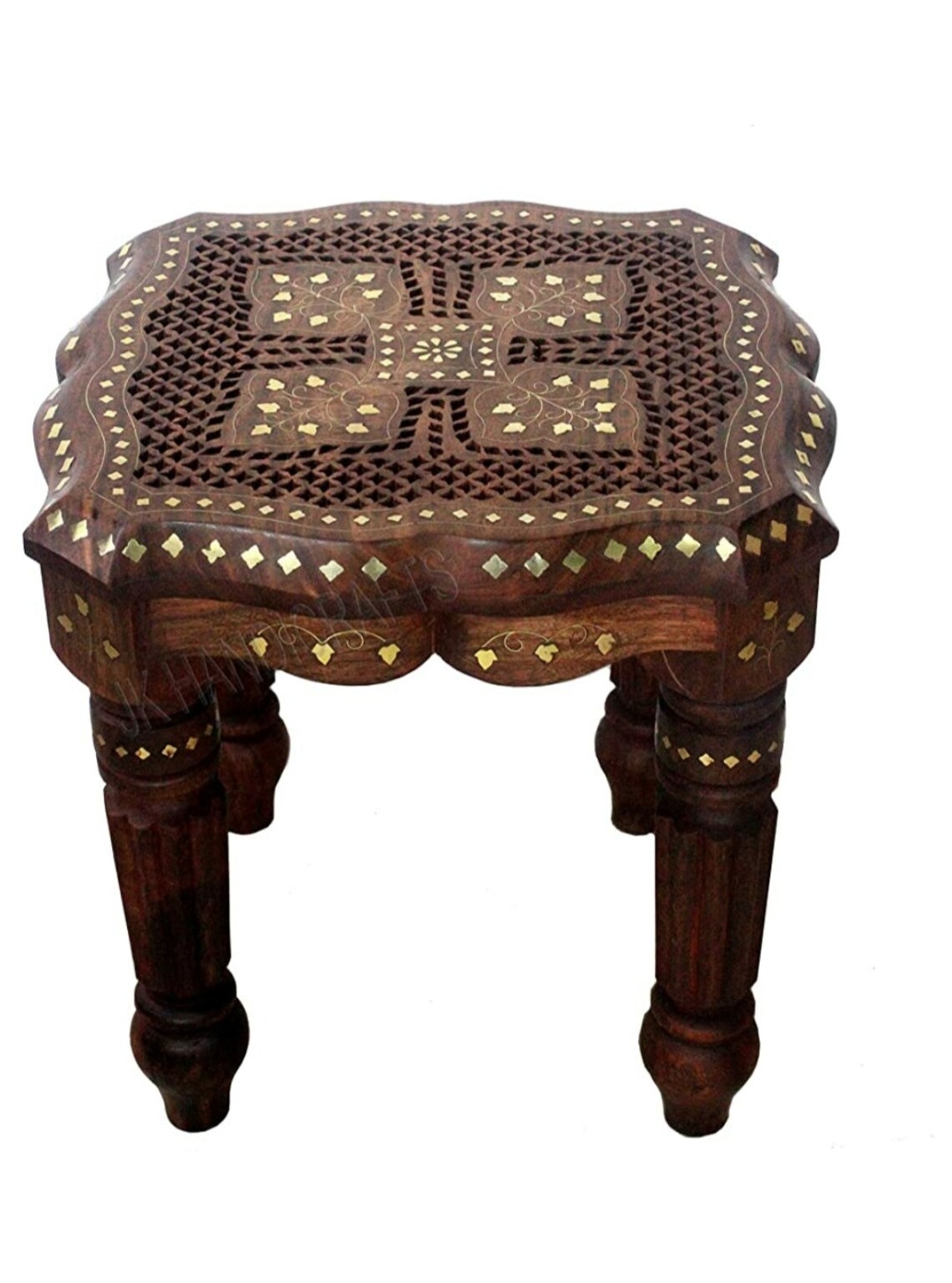 Handmade Wooden Folding Side Table/pooja Stool/ Wooden Etsy