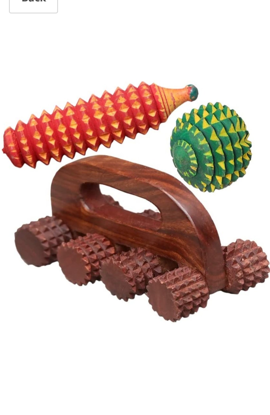 Body Massager Tool/ Acupressure Tool /wooden Body Massager Etsy