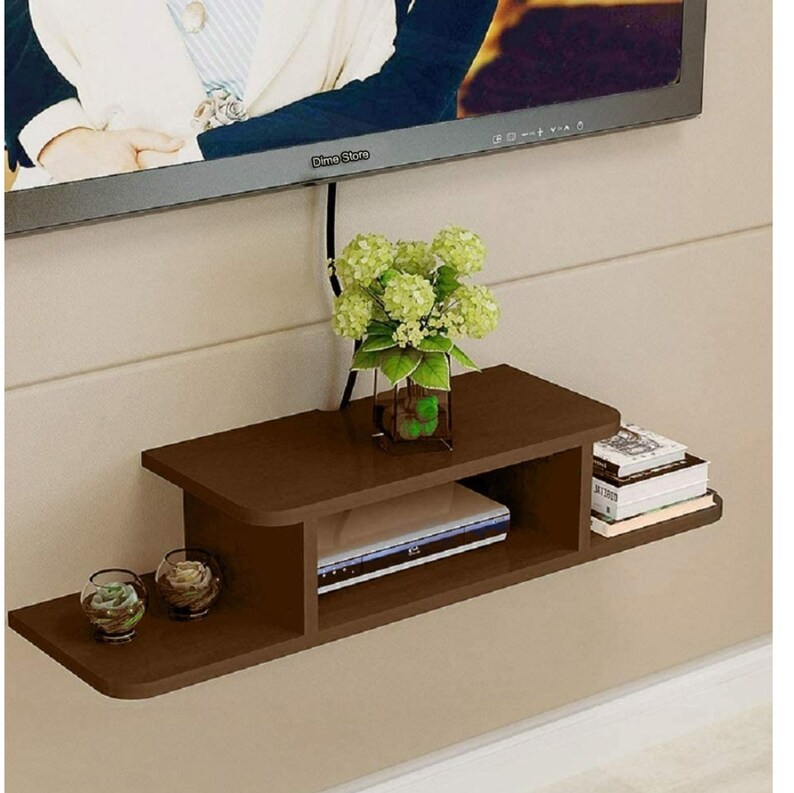 Wall Shelf for Set Top Box/wifi Router/t.v Entertainment Unit Etsy