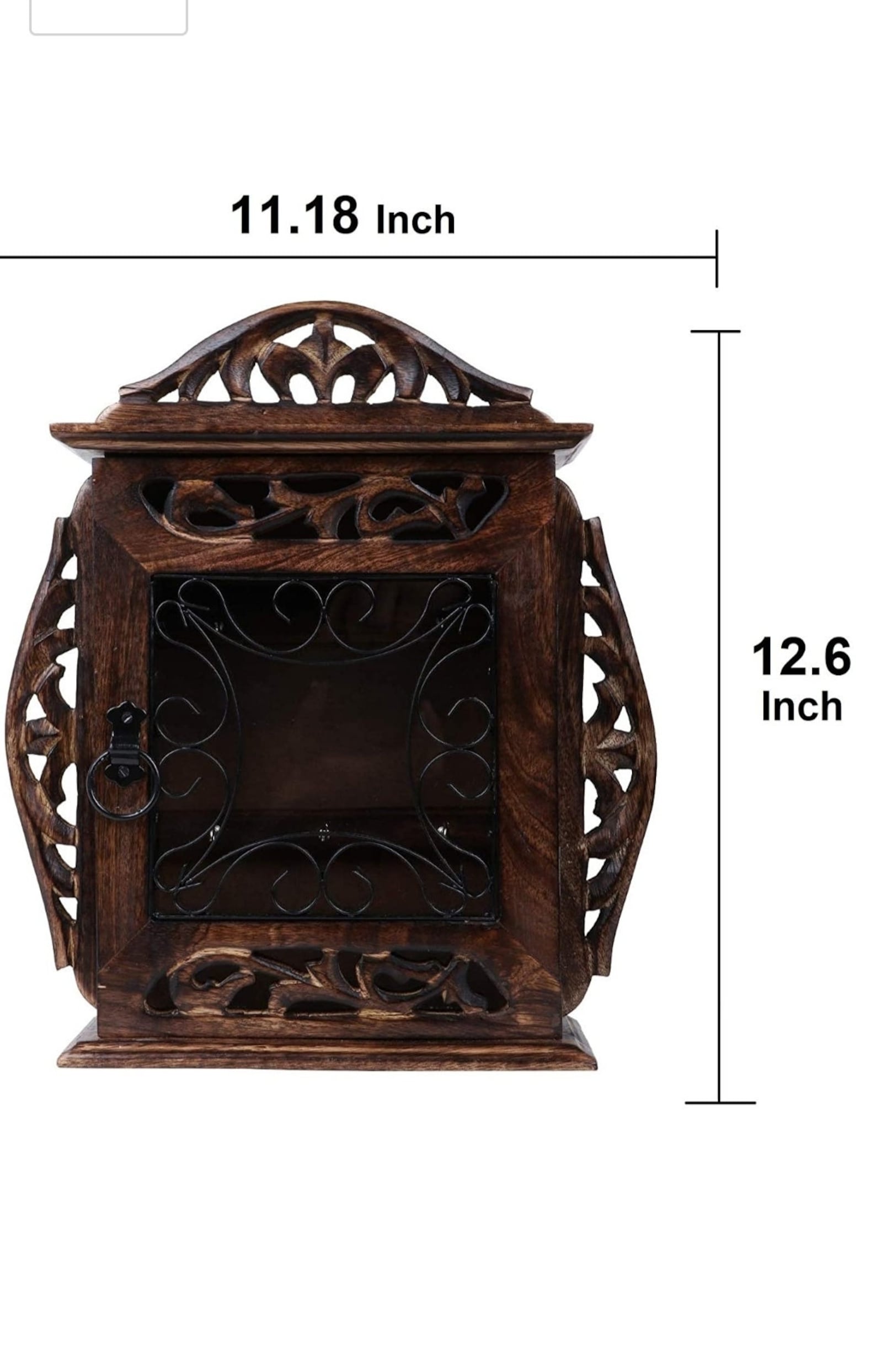 Wooden Key Holder Box/antique Key Box/wooden Key Etsy