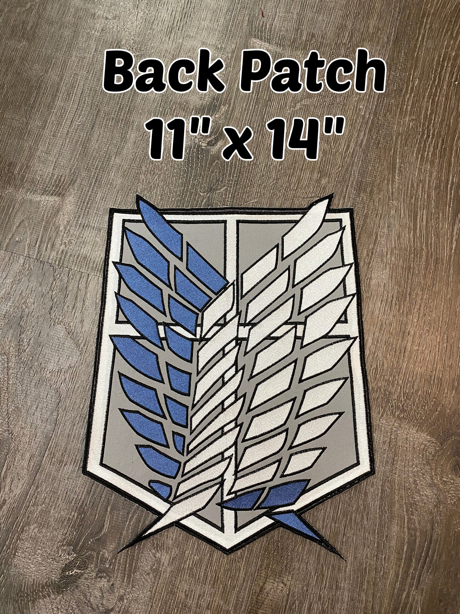 attack on titan patch set