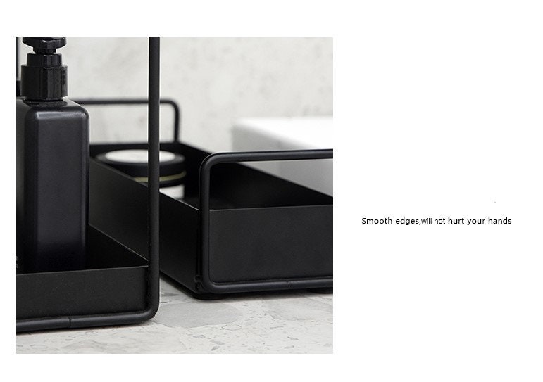 Estante de encimera de Black Metal Organizador de casa | Etsy