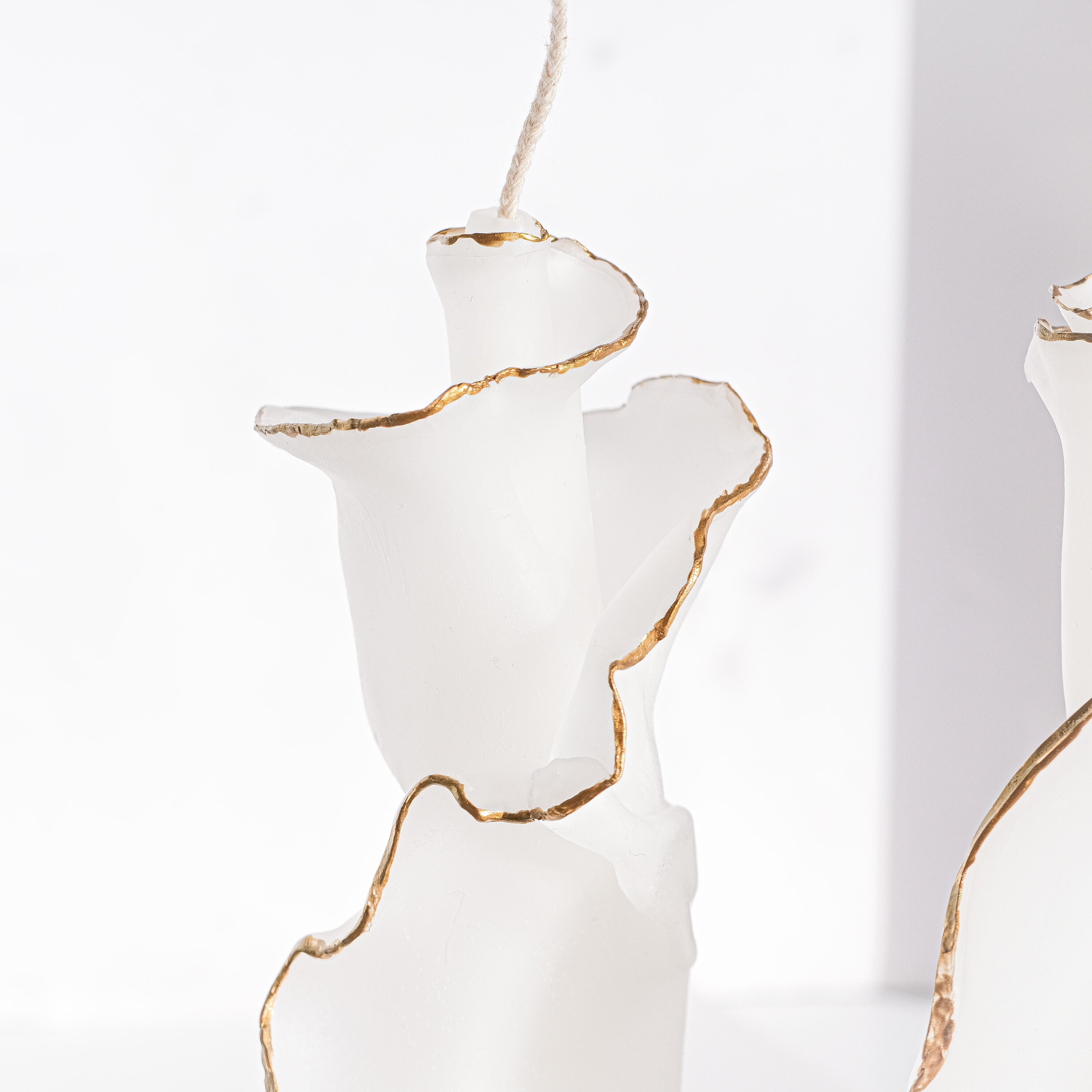 Unique Taper Candle / Flared Candle 6/ Wedding Decor/ Etsy