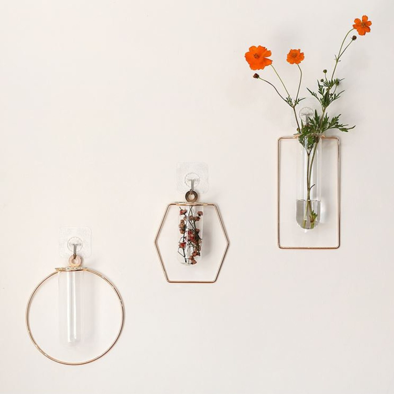 Wall Sconce Glass Vase Wall Mount Flower Vase Handblown Etsy