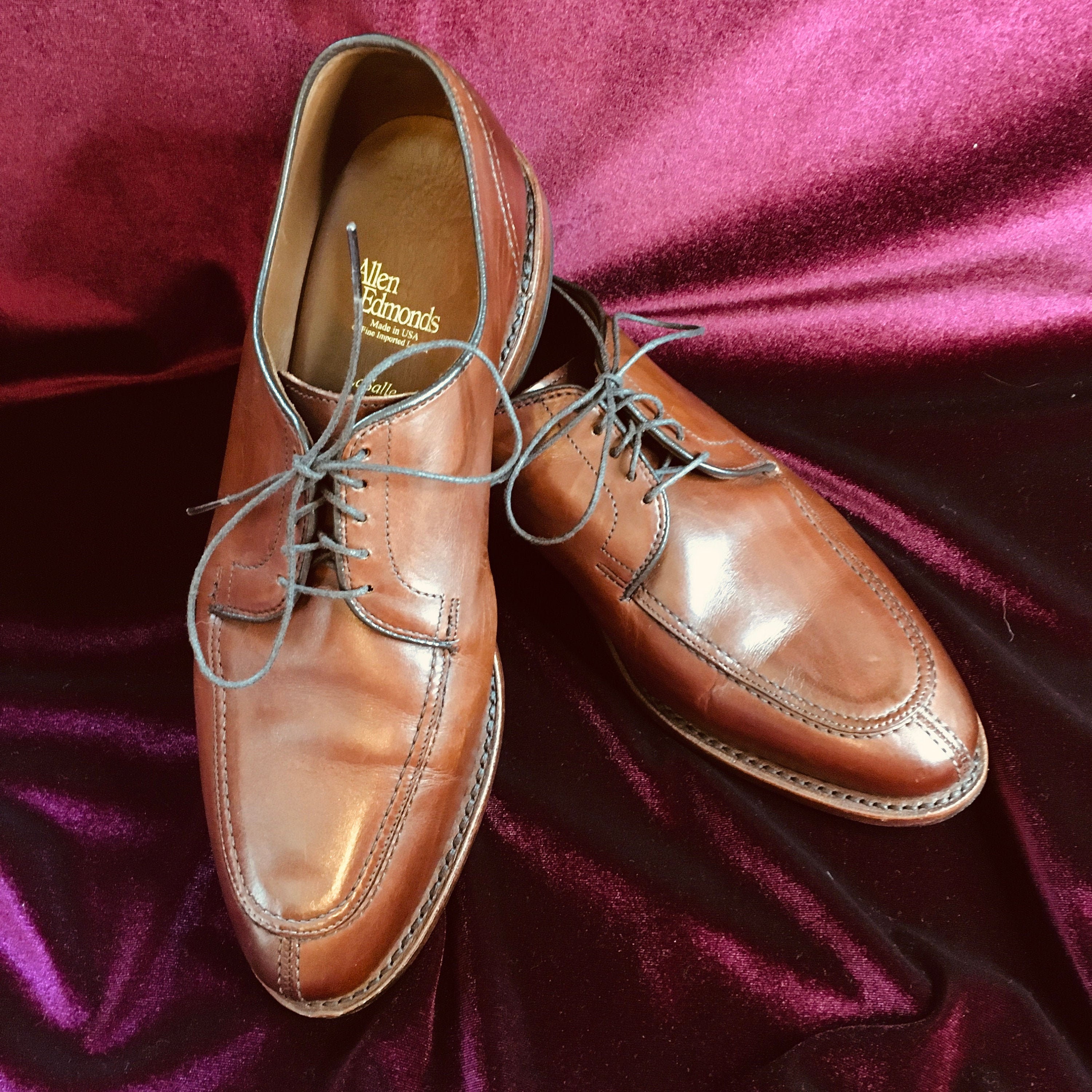 Allen Edmonds Lasalle Split Toe Oxford Size 8.5D || Handmade  display picture 2