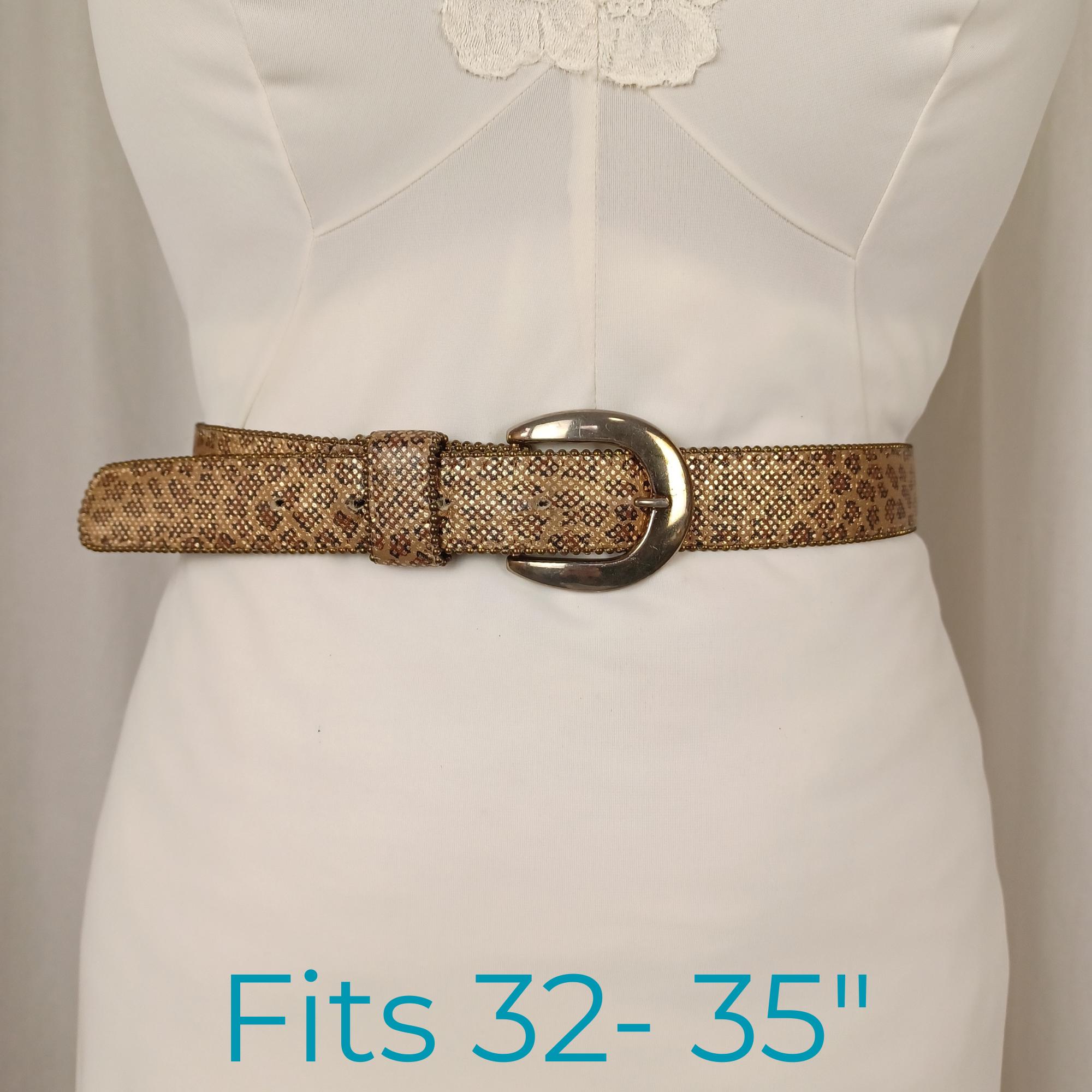 Gold Animal Belt - Etsy