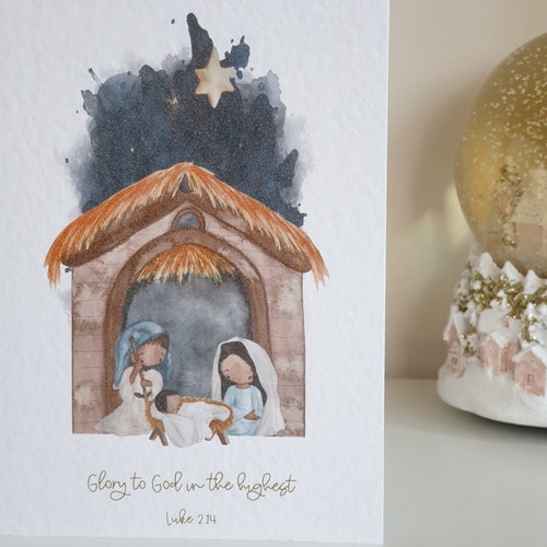 Christian Christmas Cards Multi Pack A6 Christmas Cards Etsy UK