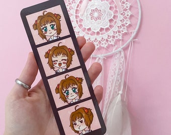 Sakura Card Captor Bookmark | SCC Illustration | Handmade Bookish Gifts | desgin by Evenstar