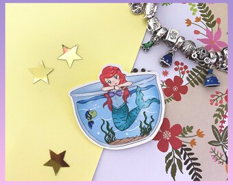 Little Mermaid Sticker: Ariel Planner Decal - Evenstar Design