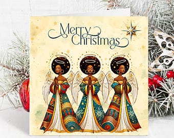 Tarjetas De Navidad Con Sobres,alegría Y Maravilla De Navidad, Escena