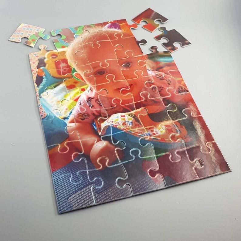 Puzzle mit eigenem Foto personalisiert 35 Teile Geschenk Etsy