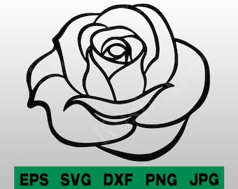 simple rose svg