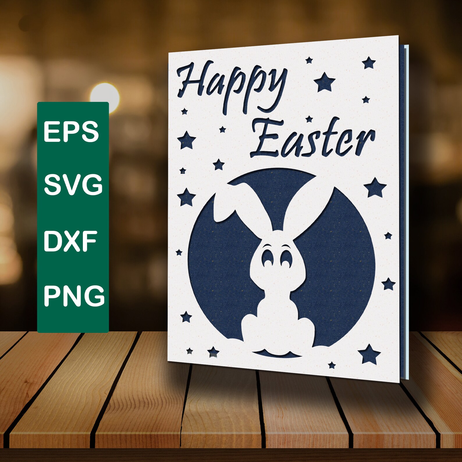 Happy Easter Card Svg Happy Easter Card SVG Cricut Cut Files - Etsy