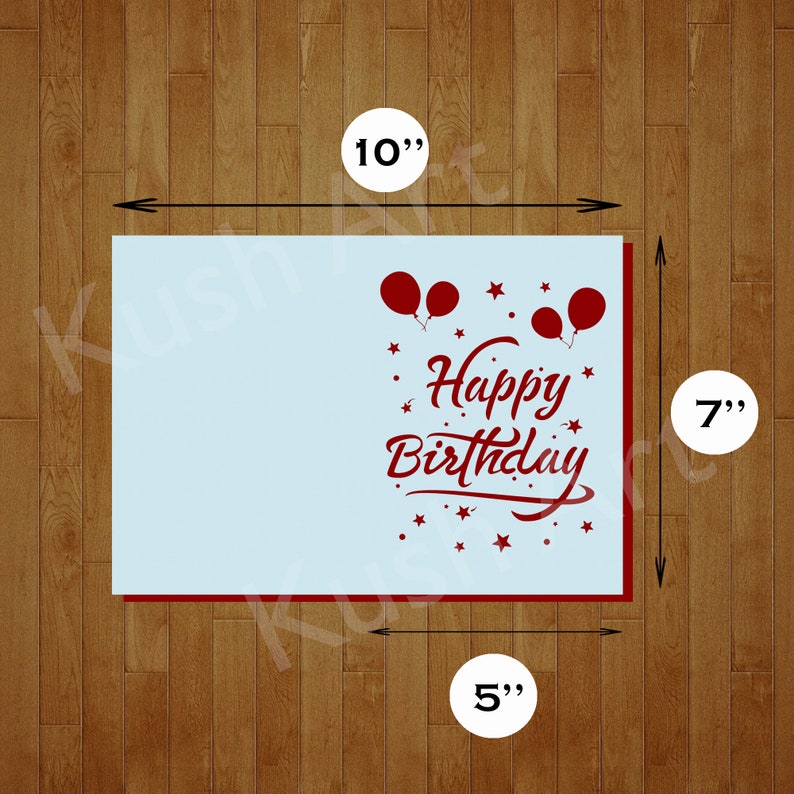 Download Happy Birthday Card svg Digital Cut File Silhouette Cameo ...