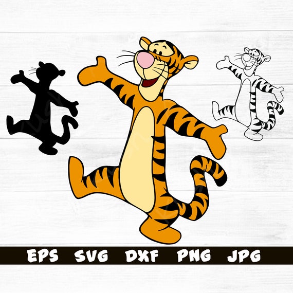Tigger SVG Winnie the Pooh SVG Winnie the Pooh Cricut Pooh | Etsy