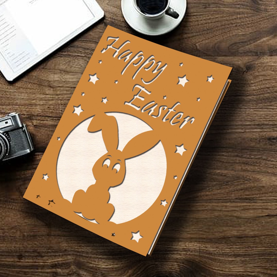 Happy Easter Card Svg Happy Easter Card SVG Cricut Cut Files - Etsy
