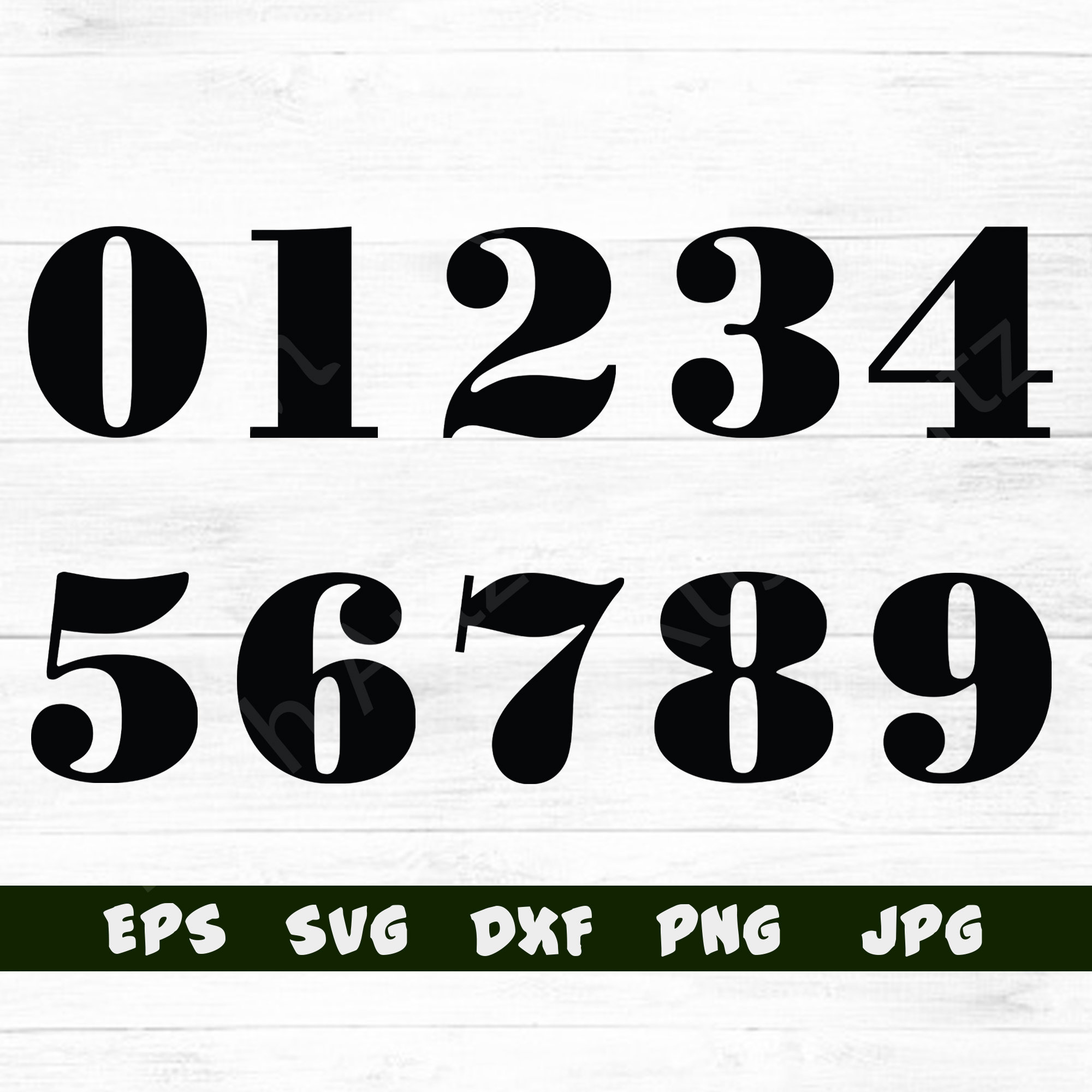 Fancy Numbers Fonts