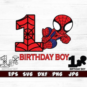 1st Birthday Boy svg, Birthday svg, Birthday Clipart, Birthday boy Sticker, Birthday svg Gift, Birthday Digital Download