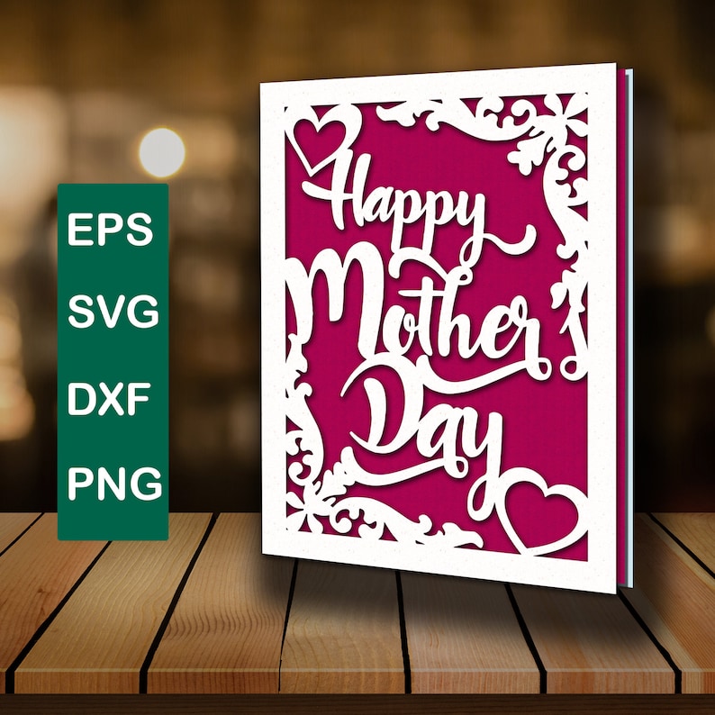 Mother’s Day Card Svg Mothers Day Card Svg Mothers Day Svg | Etsy